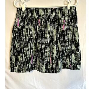 Jamie Sadock Abstract Women's Golf Athletic Skort Size 8